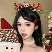 담비 뿔 머리띠